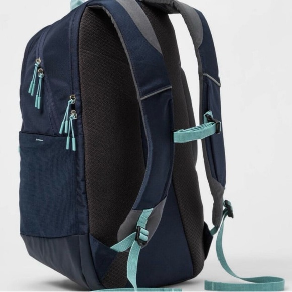 🎒PRICE FIRM SPORTY BLUE UNISEX BACKPACK - Picture 3 of 12